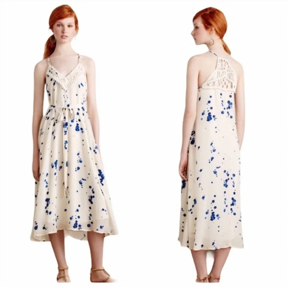 Anthropologie Dresses & Skirts - Anthropologie Inkdrop Midi Dress